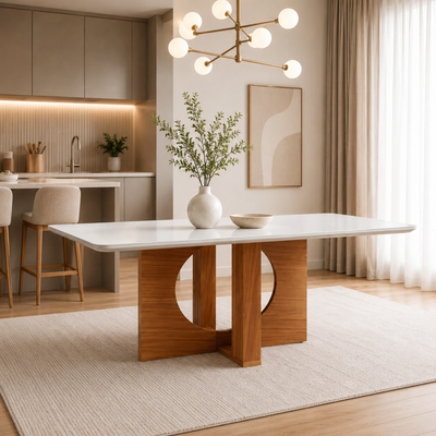 Mesa De Jantar Frisa 6139 135X90cm Lj Móveis