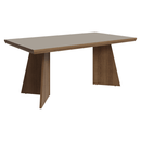 Mesa de Jantar Retangular Tampo com Moldura Rustic/Crema 5389 Madesa