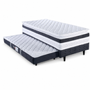Cama Box Com Auxiliar 2 em 1 88x188 Ouro Design
