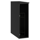 Balcão Porta-Temperos 20 cm Suspenso Preto Nice Madesa