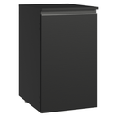 Balcão de Cozinha 40 cm 1 Porta Suspenso Preto Nice Madesa