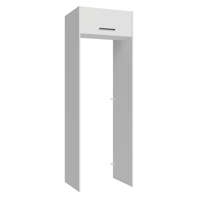 Porta-Geladeira 73 cm 1 Porta Basculante Branco Agata Madesa