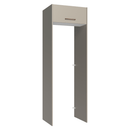 Porta-Geladeira 73 cm 1 Porta Basculante Crema/Branco/Crema Agata Madesa