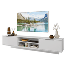 Rack Suspenso para TV até 80 Polegadas 218 cm 2 Portas Branco Stella Madesa