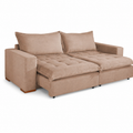 Sofá Cama Retrátil 3 Lugares Milano Design