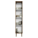 Paneleiro 40 cm 1 Porta Rustic/Branco Lille Madesa