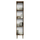 Paneleiro 40 cm 1 Porta Rustic/Preto Lille Madesa