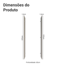 Painel Fechamento Lateral para Cozinha 225 x 60cm Crema Madesa
