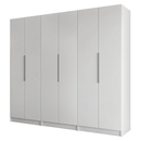 Guarda-Roupa Modulado 240 cm 6 Portas 6 Gavetas Branco Neo Madesa 03