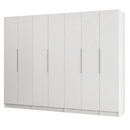 Guarda-Roupa Modulado 280 cm 7 Portas 4 Gavetas Branco Neo Madesa 01
