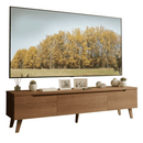 Rack para TV até 80 Polegadas 180 cm 2 Portas 1 Gaveta Rustic Nilo Madesa