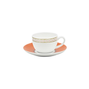 Conjunto com 6 Xícaras de Chá Porcelana Colline 250ml Strauss