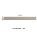 Frente Falsa para Balcão Madesa Agata 150 cm Crema