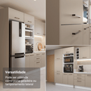 Painel Fechamento Lateral para Cozinha 225 x 60cm Crema Madesa