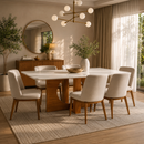 Mesa De Jantar Frisa 6139 135X90cm Lj Móveis