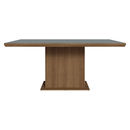 Mesa de Jantar Retangular Tampo com Moldura Rustic/Cinza 5275 Madesa