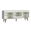 Rack para TV até 75 Polegadas Lille Madesa 180 cm 1 Porta Branco
