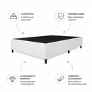 Base Para Cama Box Casal Universal 138x30cm Corino Bacetto