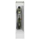 Balcão Porta-Temperos 20 cm 1 Porta (Sem Tampo) Branco/Cinza Lux Madesa
