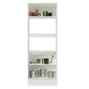 Torre Quente Madesa Smart 2 Portas e 1 Basculante Branco/Rustic XP