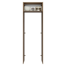 Porta-Geladeira 73 cm 1 Porta Basculante Rustic/Cinza Vik Madesa