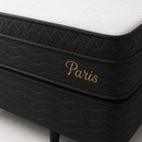 Cama Box Casal (Base + Colchão) Paris Topazio
