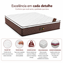 Colchão de Casal Molas Ensacadas D28 32X138X188cm Executive Reconflex
