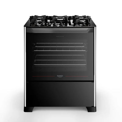 Fogão 5 Bocas com Mesa de Vidro Automático  Magister Dako