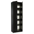 Guarda-Roupa 2 Portas Preto Madesa