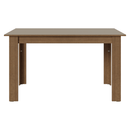 Mesa de Jantar Retangular Tampo de Madeira Rustic/Crema 5231 Madesa