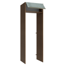 Porta-Geladeira 73 cm 1 Porta Basculante Rustic/Cinza Lux Madesa