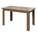 Conjunto Sala de Jantar Magnólia Mesa Tampo de Vidro 4 Cadeiras Rustic/Crema/Sintético Bege Madesa