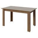 Conjunto Sala de Jantar Amora Mesa Tampo de Madeira 4 Cadeiras Rustic/Crema/Lírio Bege Madesa