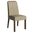 Conjunto Sala de Jantar Tampo de Madeira 6 Cadeiras Rustic/Imperial Bosque Madesa