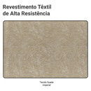 Cabeceira Estofada Modular Kit 6 Peças para Camas de Solteiro Imperial Madesa