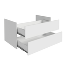 Kit 2 Gavetas para Guarda-Roupa Modulado Neo Branco Madesa