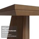 Mesa de Jantar Retangular Tampo com Moldura Rustic 5389 Madesa