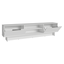 Rack para TV até 80 Polegadas 218 cm 2 Portas Branco Stella Madesa