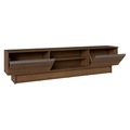 Rack para TV até 80 Polegadas 218 cm 2 Portas Rustic Glamy Madesa