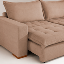 Sofá Cama Retrátil 3 Lugares Milano Design