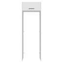 Porta-Geladeira 73 cm 1 Porta Basculante Branco Agata Madesa