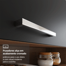 Armário de Cozinha Completa 220 cm Rustic/Preto Deli Madesa 02