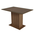Conjunto Sala de Jantar Tampo de Vidro 4 Cadeiras Rustic/Imperial Jasmin Madesa