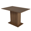 Conjunto Sala de Jantar Tampo de Madeira 4 Cadeiras Rustic/Imperial Acácia Madesa