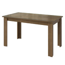 Conjunto Sala de Jantar Tampo de Vidro 4 Cadeiras Rustic/Oxford Pétala Madesa