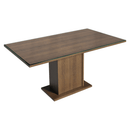 Conjunto Sala de Jantar Tampo de Vidro 6 Cadeiras Rustic/Oxford Dália Madesa