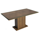 Conjunto Sala de Jantar Tampo de Vidro 6 Cadeiras Rustic/Imperial Azaleia Madesa
