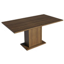 Conjunto Sala de Jantar Tampo de Madeira 6 Cadeiras Rustic/Imperial Bosque Madesa