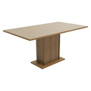 Conjunto Sala de Jantar Tampo de Madeira 6 Cadeiras Rustic/Crema/Imperial Bosque Madesa