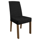 Conjunto Sala de Jantar Tampo com Vidro 6 Cadeiras Rustic/Oxford Alba Madesa